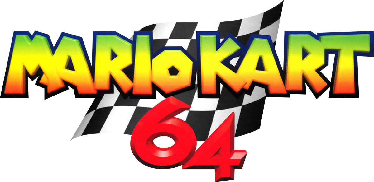 Mario Kart 64 logo for Nintendo 64